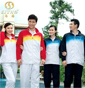 焦点娱乐梭织运动服套装